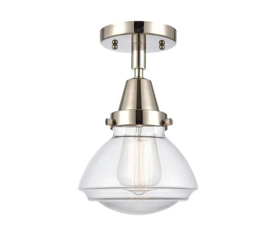 Olean - Polished Nickel - Flush Mount - Image 1