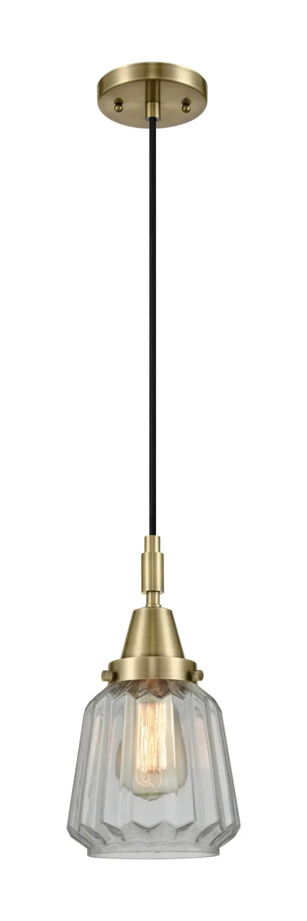 Caden reveals industrial inspiration with exposed fittings but takes a more modern approach in design. The clean lines and dramatic styling makes Caden a perfect fit for any design.