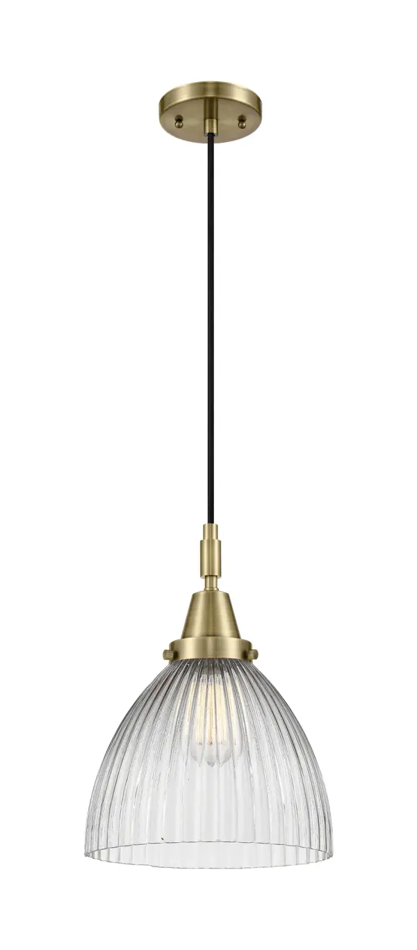Caden reveals industrial inspiration with exposed fittings but takes a more modern approach in design. The clean lines and dramatic styling makes Caden a perfect fit for any design.
