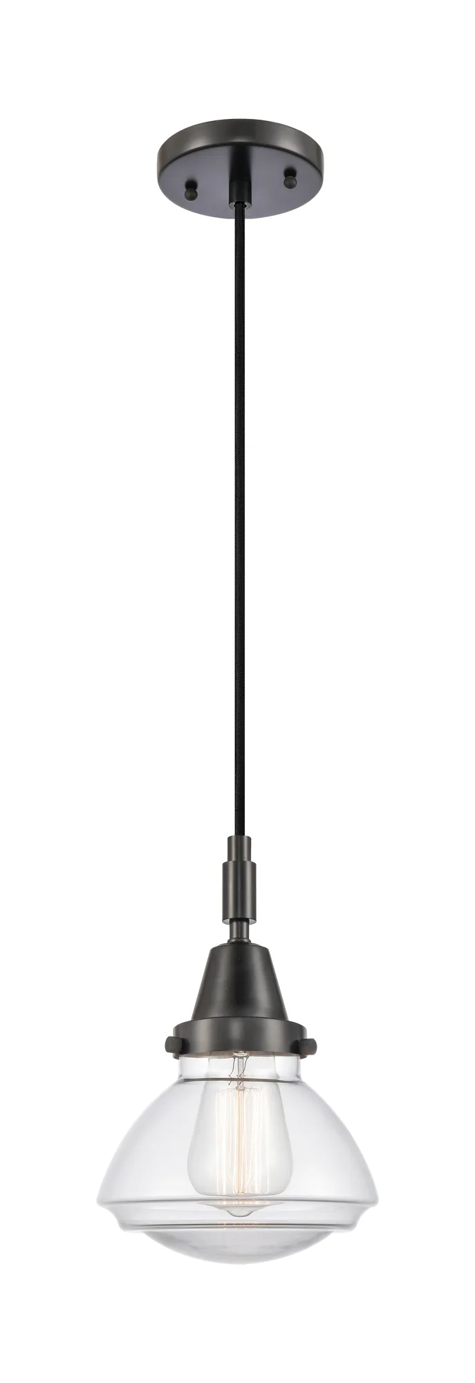Olean - Matte Black - Mini Pendant