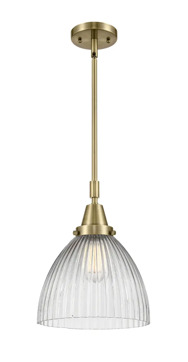 Caden reveals industrial inspiration with exposed fittings but takes a more modern approach in design. The clean lines and dramatic styling makes Caden a perfect fit for any design.