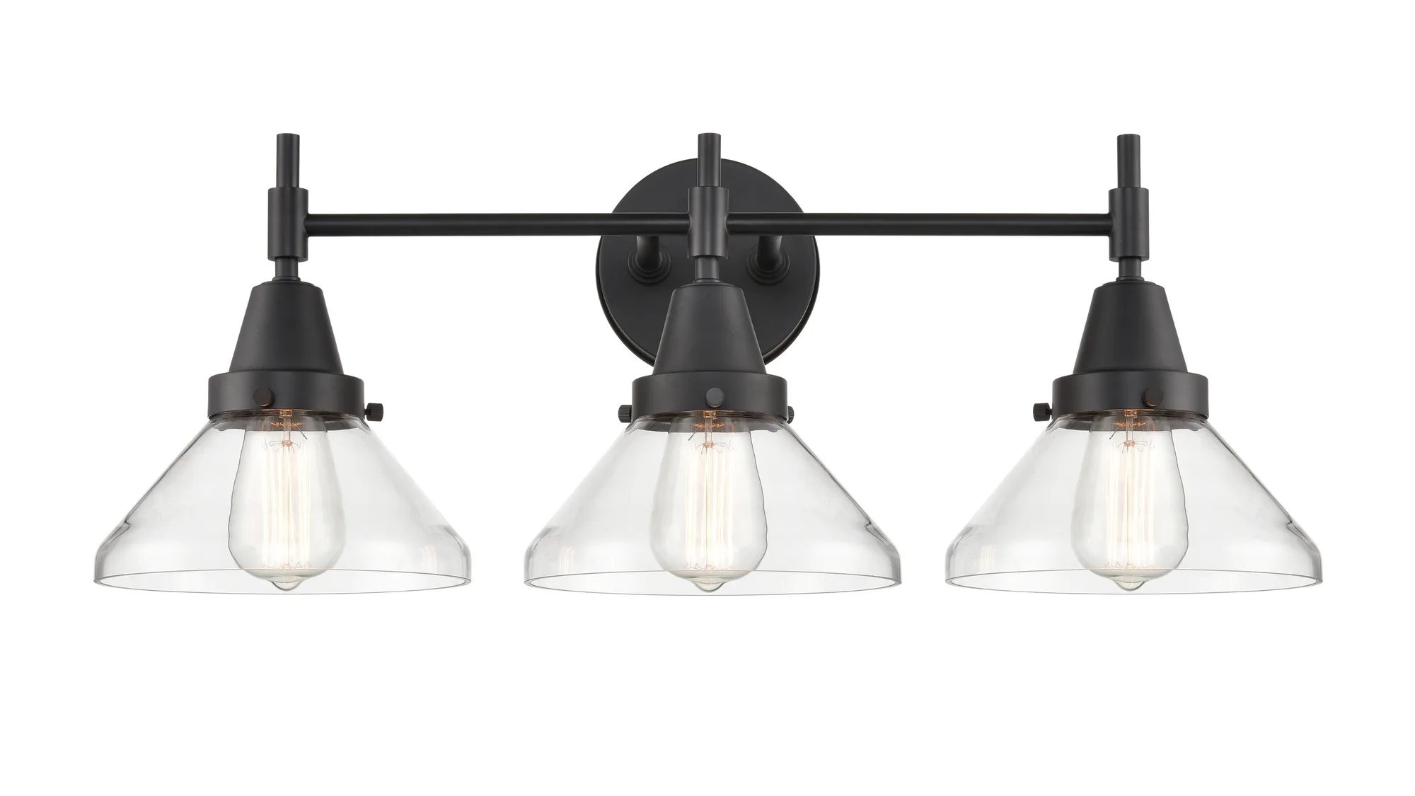 Caden - Matte Black - Bath Vanity Light