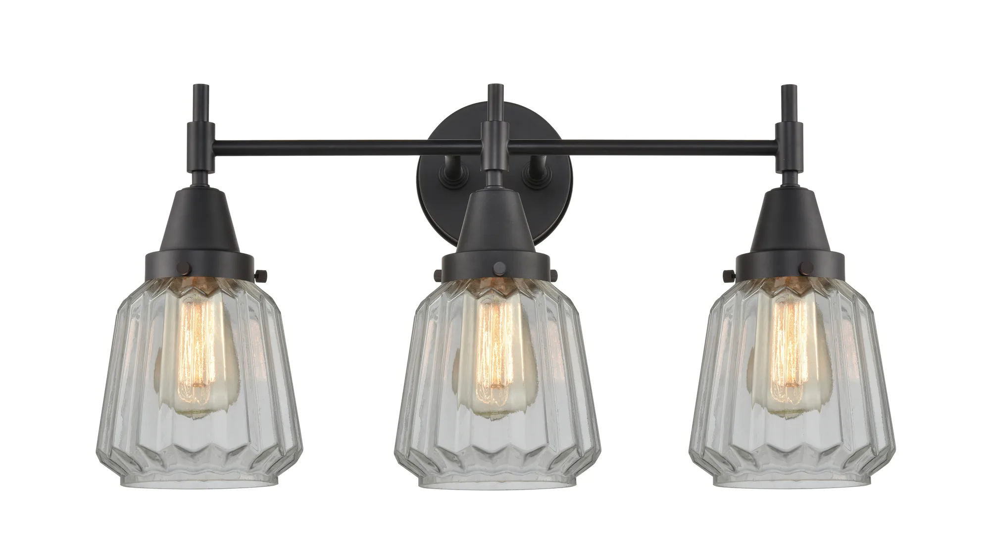 Chatham - Matte Black - Bath Vanity Light