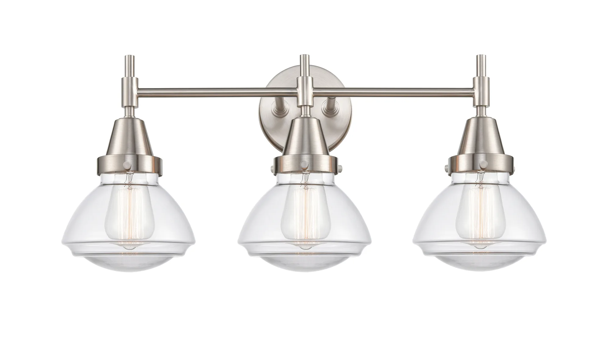 Olean - Satin Nickel - Bath Vanity Light