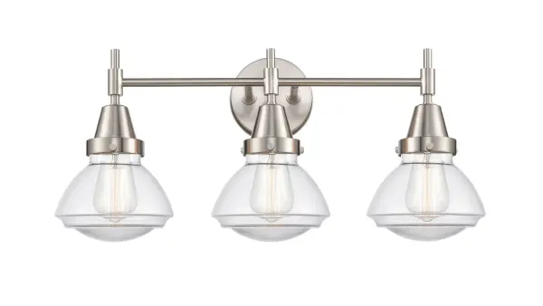 Olean - Satin Nickel - Bath Vanity Light - Image 1