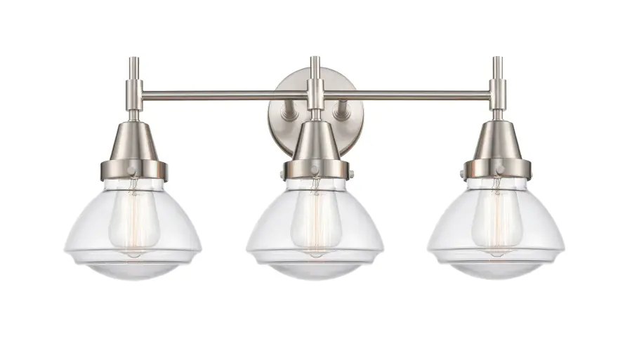 Olean - Satin Nickel - Bath Vanity Light - Image 1