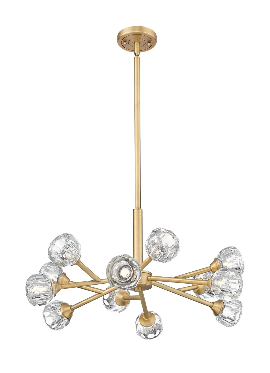 Aurora - Brushed Brass - Chandelier