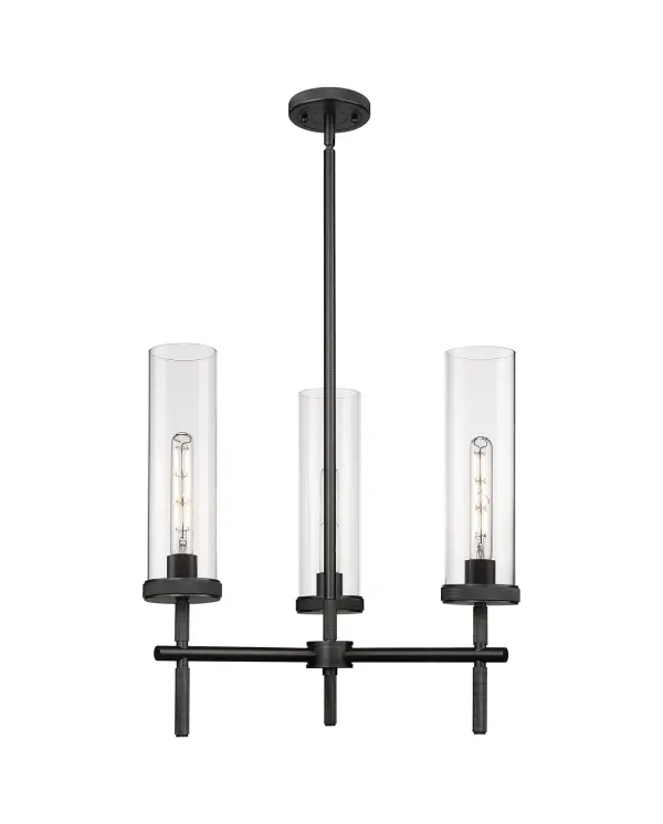 The Lincoln collection makes a statement with bold and striking details. The impressive glass cylinder shade sits atop a refined metal frame that features perfectly placed knurling details. Lincoln is a gorgeous addition to traditional or restoration decor.