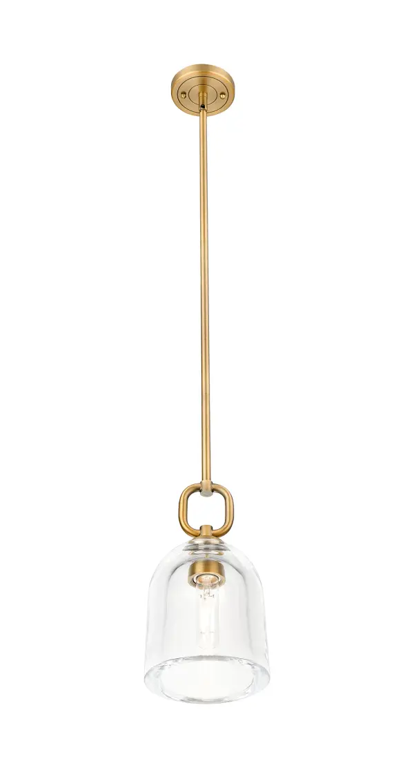 Showcasing refined design and artisanal craftsmanship, the Hudson pendants celebrate quality and style with extra-thick glass. Each piece reflects an enduring elegance, blending traditional techniques with modern aesthetics. - alternate view