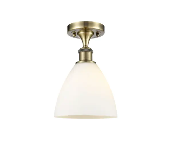 A truly dynamic fixture, the Ballston fits seamlessly amidst most décor styles. Its sleek design and vast offering of finishes and shade options makes the Ballston an easy choice for all homes.