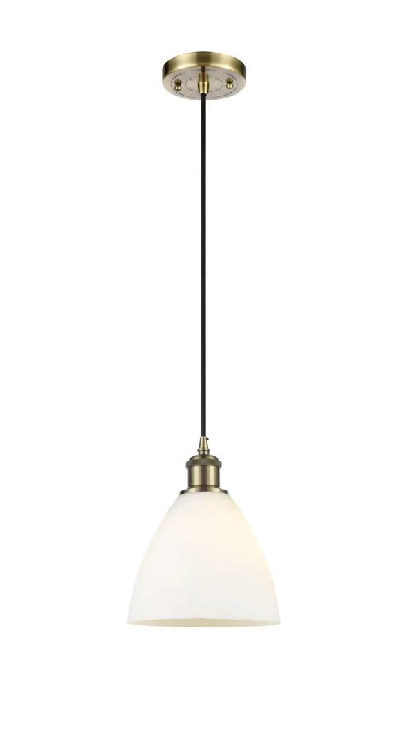 A truly dynamic fixture, the Ballston fits seamlessly amidst most décor styles. Its sleek design and vast offering of finishes and shade options makes the Ballston an easy choice for all homes.