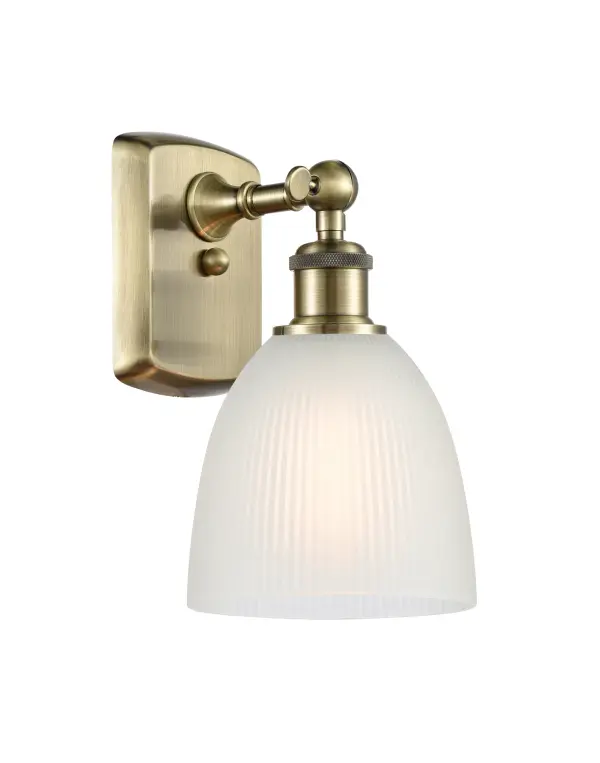 A truly dynamic fixture, the Ballston fits seamlessly amidst most décor styles. Its sleek design and vast offering of finishes and shade options makes the Ballston an easy choice for all homes.