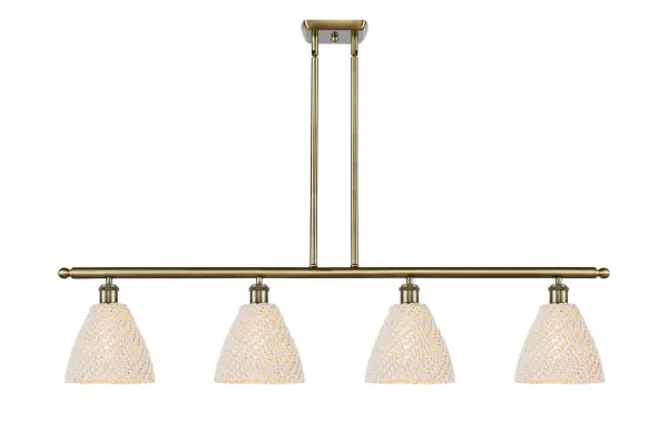 A truly dynamic fixture, the Ballston fits seamlessly amidst most décor styles. Its sleek design and vast offering of finishes and shade options makes the Ballston an easy choice for all homes.