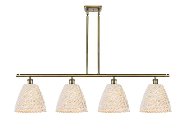 A truly dynamic fixture, the Ballston fits seamlessly amidst most décor styles. Its sleek design and vast offering of finishes and shade options makes the Ballston an easy choice for all homes.