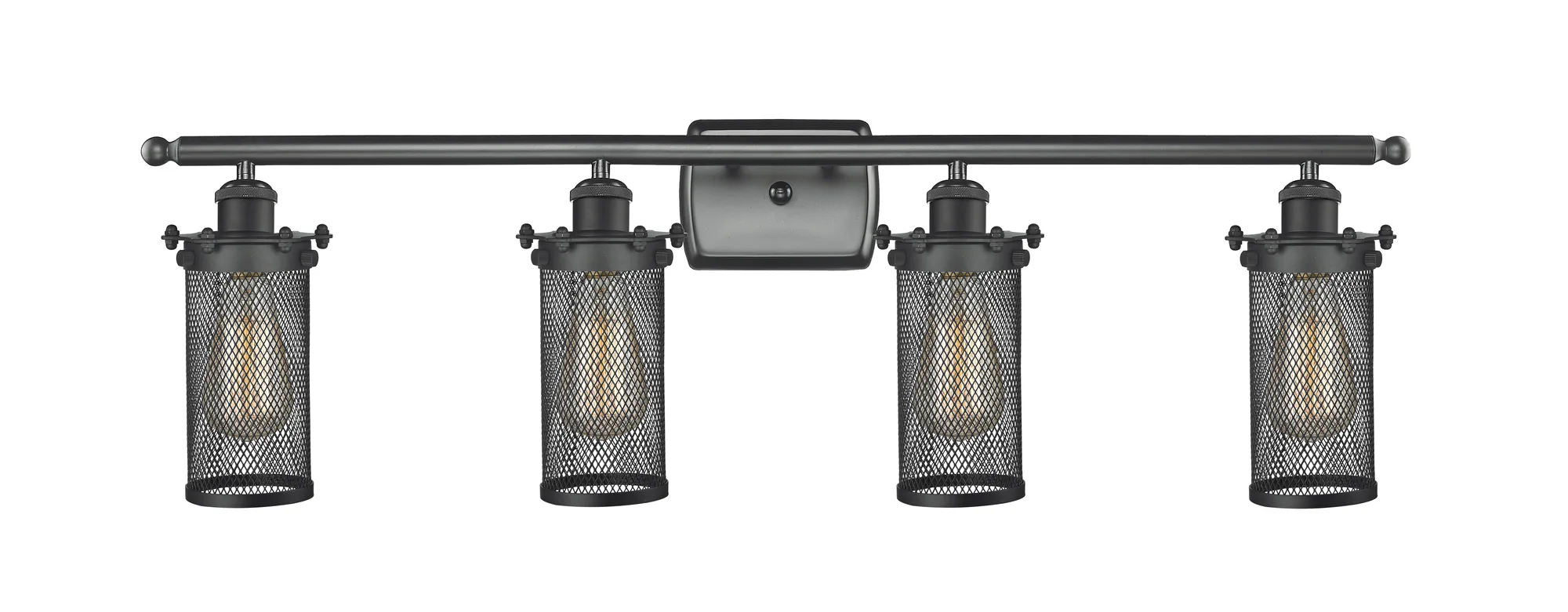 Bleecker - Matte Black - Bath Vanity Light