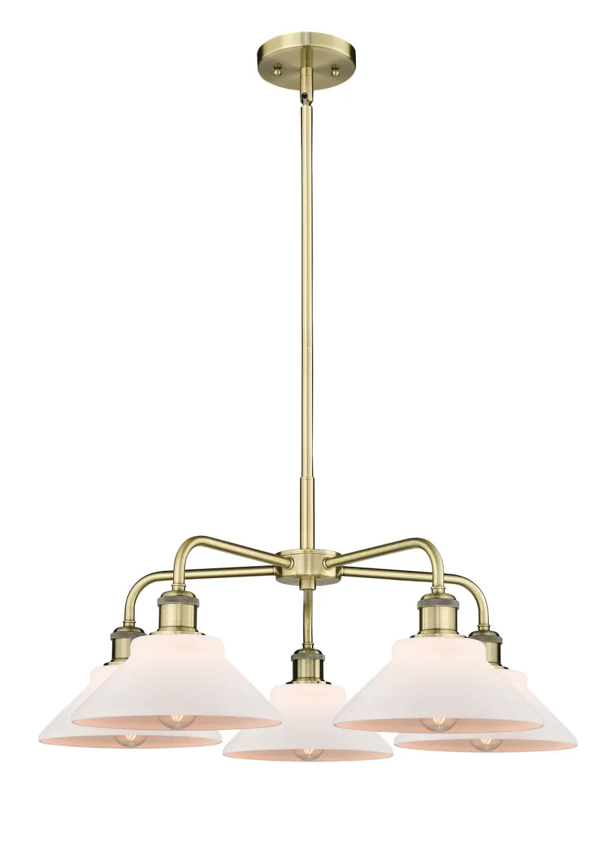 Orwell - Antique Brass - Chandelier - Image 1