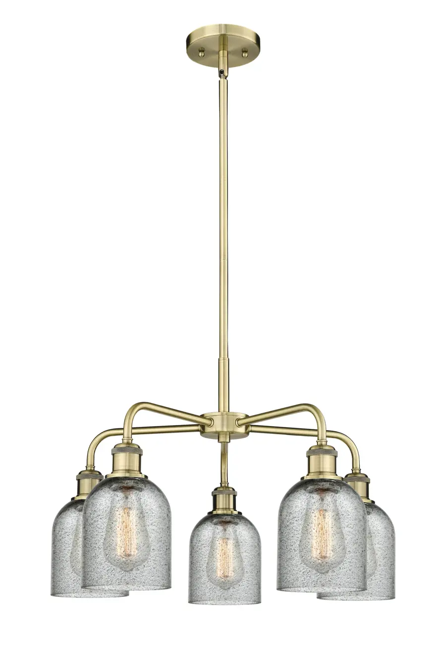 Caledonia - Antique Brass - Chandelier - Image 1