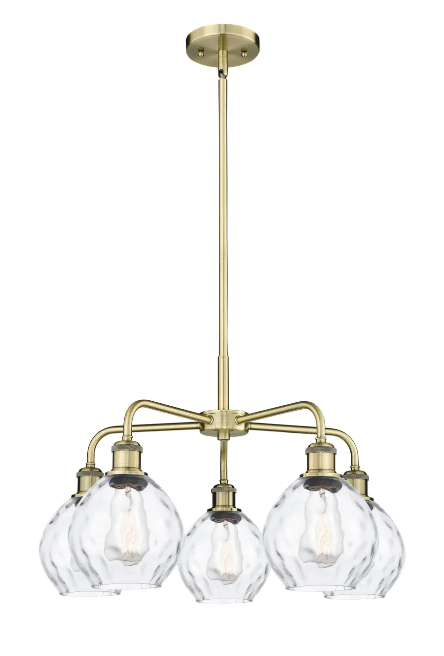 Waverly - Antique Brass - Chandelier - Image 1