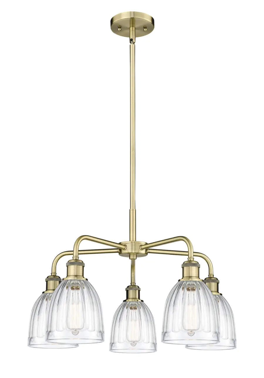 Brookfield - Antique Brass - Chandelier - Image 1