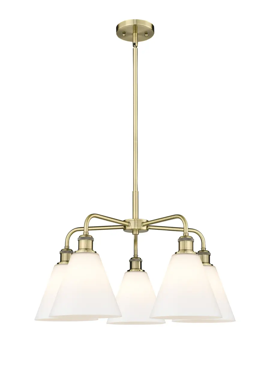 Berkshire - Antique Brass - Chandelier - Image 1