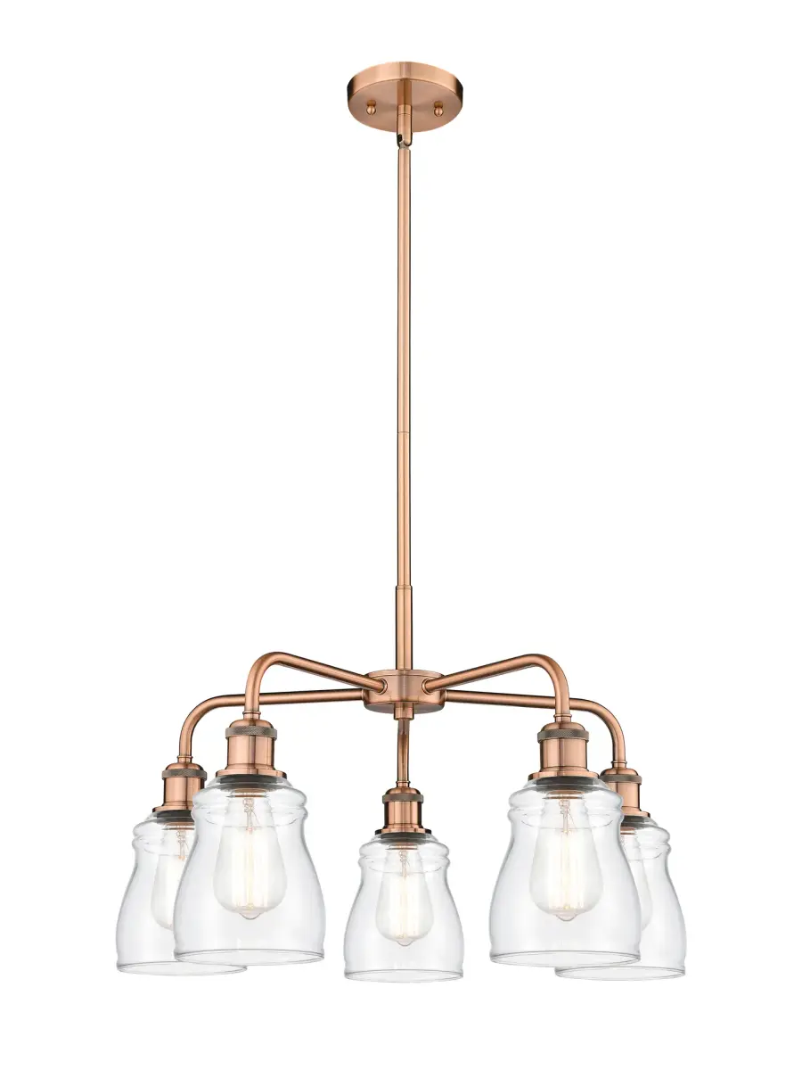Ellery - Antique Copper - Chandelier - Image 1
