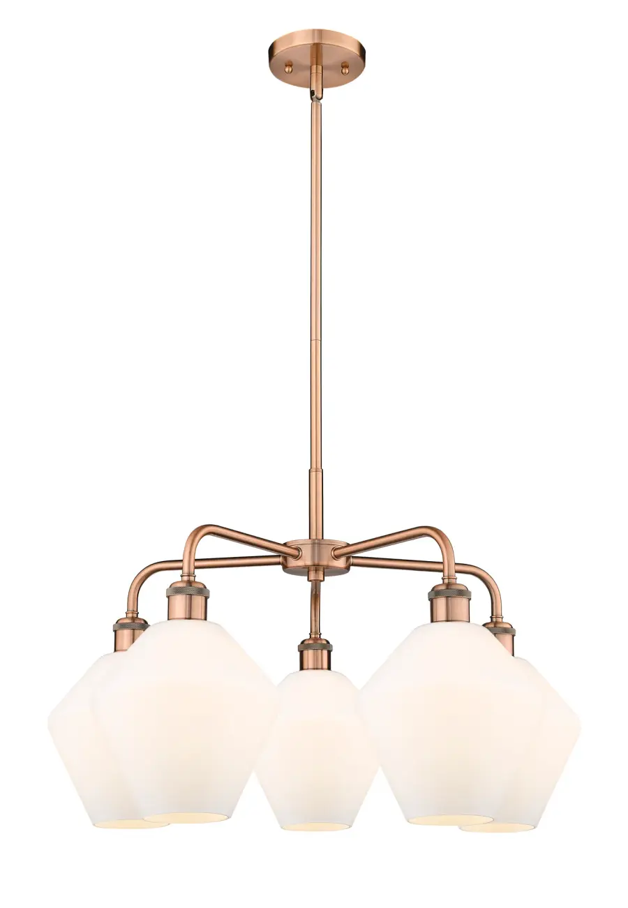 Cindyrella - Antique Copper - Chandelier - Image 1