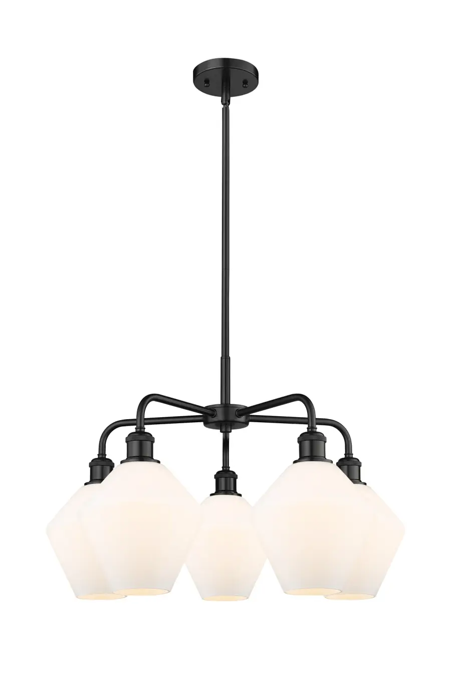 Cindyrella - Matte Black - Chandelier - Image 1