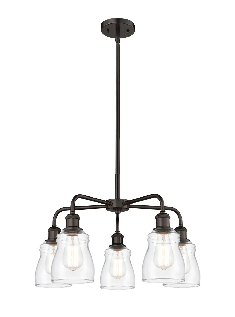Ellery - Oil Rubbed Bronze - Chandelier - Image 1