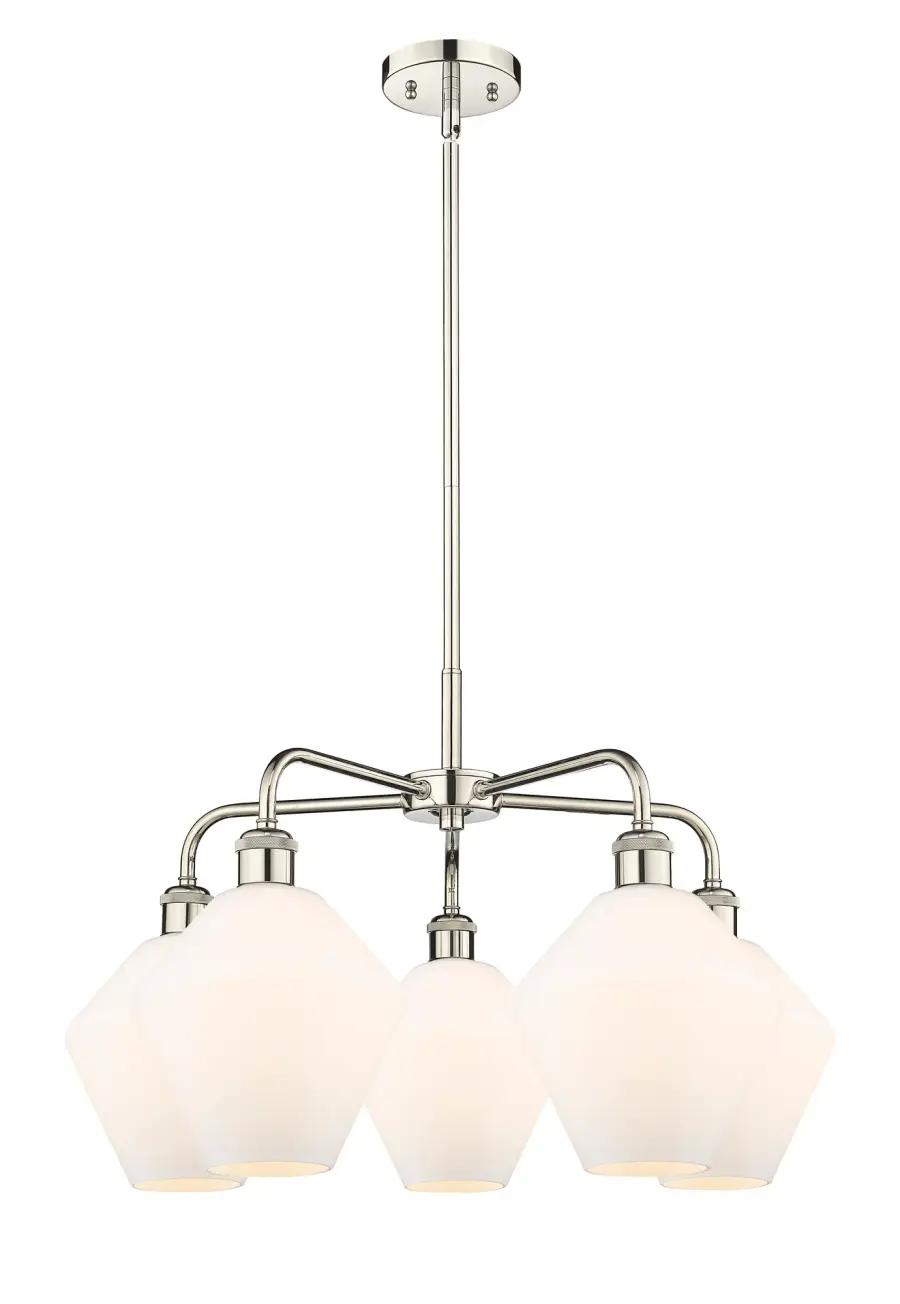 Cindyrella - Polished Nickel - Chandelier - Image 1