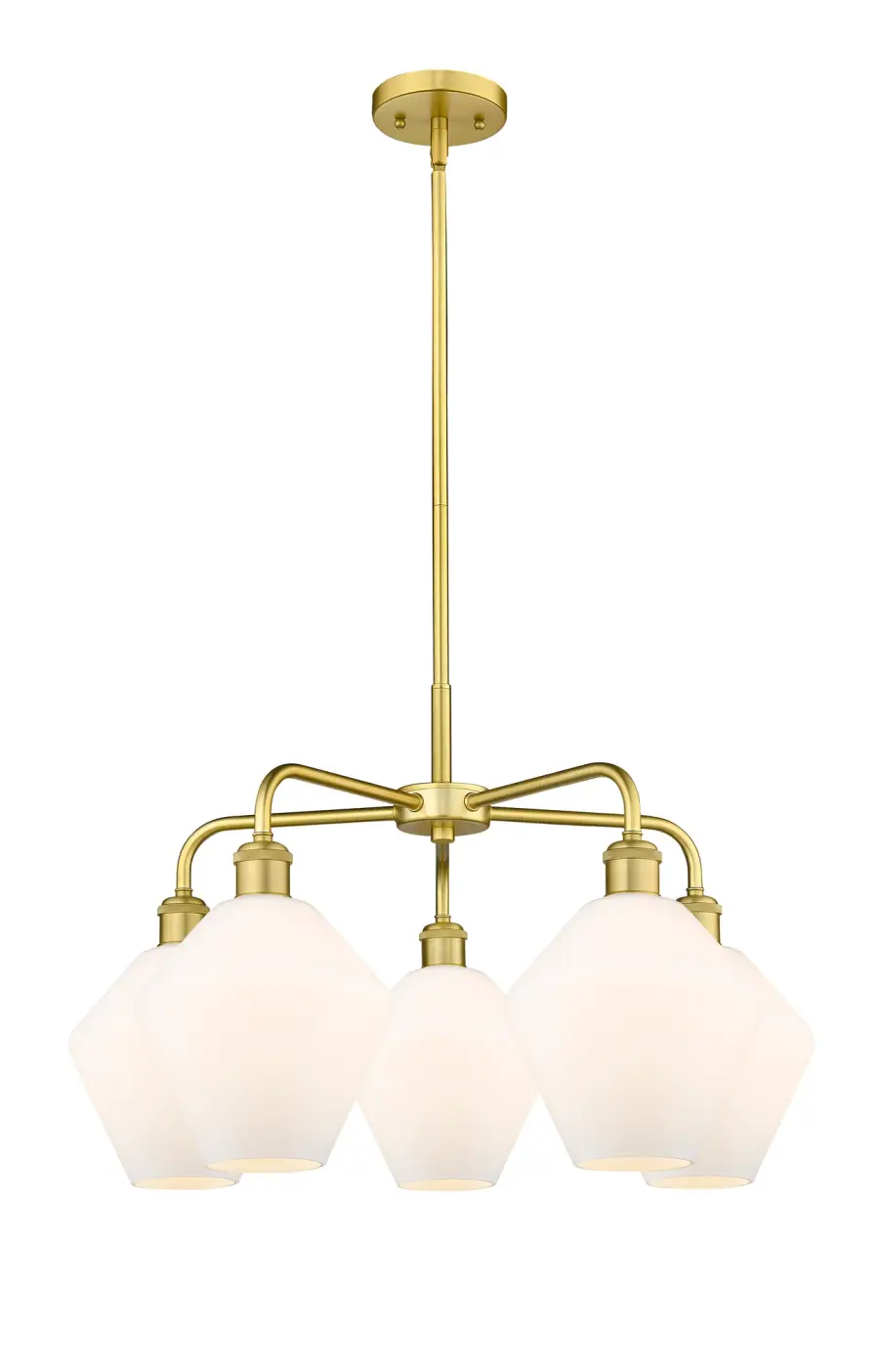 Cindyrella - Satin Gold - Chandelier - Image 1