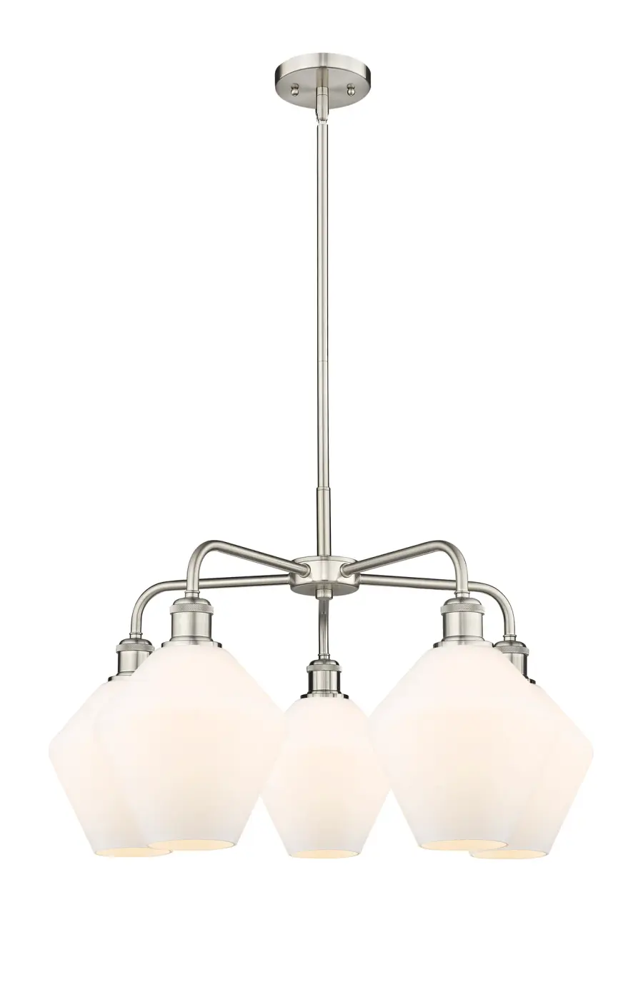Cindyrella - Satin Nickel - Chandelier - Image 1