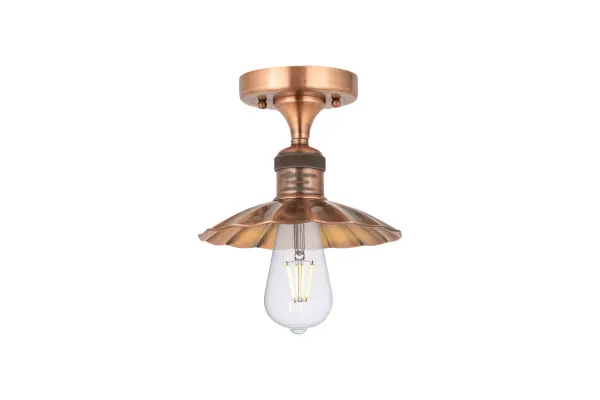 One of our largest and original collections, the Franklin Restoration is made up of a vast selection of heavy metal finishes and a large array of metal and glass shades that bring a touch of industrial into your home.