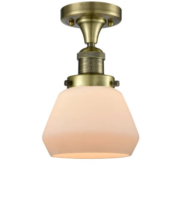 One of our largest and original collections, the Franklin Restoration is made up of a vast selection of heavy metal finishes and a large array of metal and glass shades that bring a touch of industrial into your home.