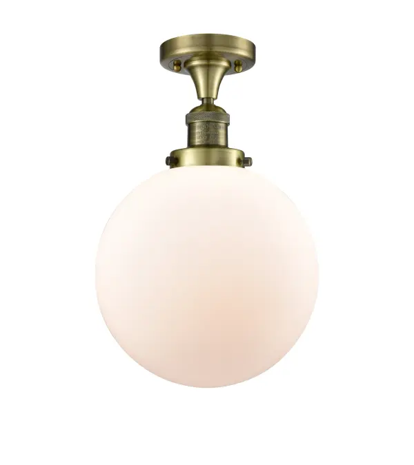 One of our largest and original collections, the Franklin Restoration is made up of a vast selection of heavy metal finishes and a large array of metal and glass shades that bring a touch of industrial into your home.