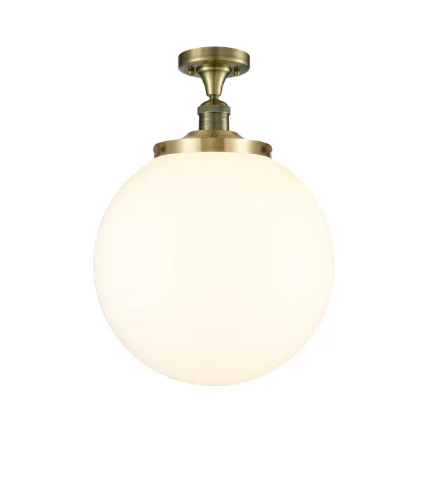 One of our largest and original collections, the Franklin Restoration is made up of a vast selection of heavy metal finishes and a large array of metal and glass shades that bring a touch of industrial into your home.