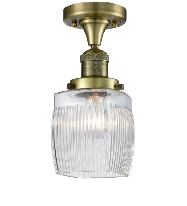 One of our largest and original collections, the Franklin Restoration is made up of a vast selection of heavy metal finishes and a large array of metal and glass shades that bring a touch of industrial into your home.
