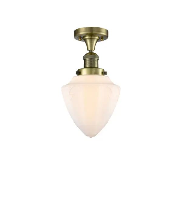 One of our largest and original collections, the Franklin Restoration is made up of a vast selection of heavy metal finishes and a large array of metal and glass shades that bring a touch of industrial into your home.