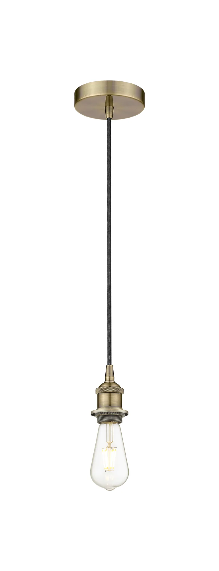 Addison - Antique Brass - Mini Pendant
