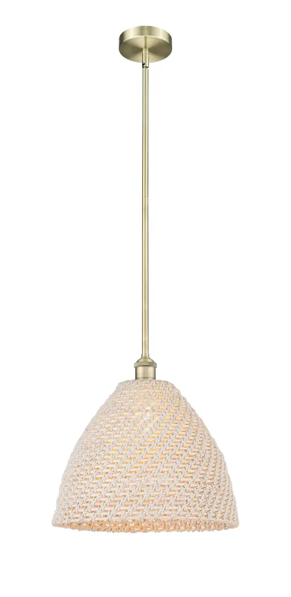 A truly dynamic fixture, the Edison fits seamlessly amidst most décor styles. Its sleek design and vast offering of finishes and shade options makes the Edison an easy choice for all homes.