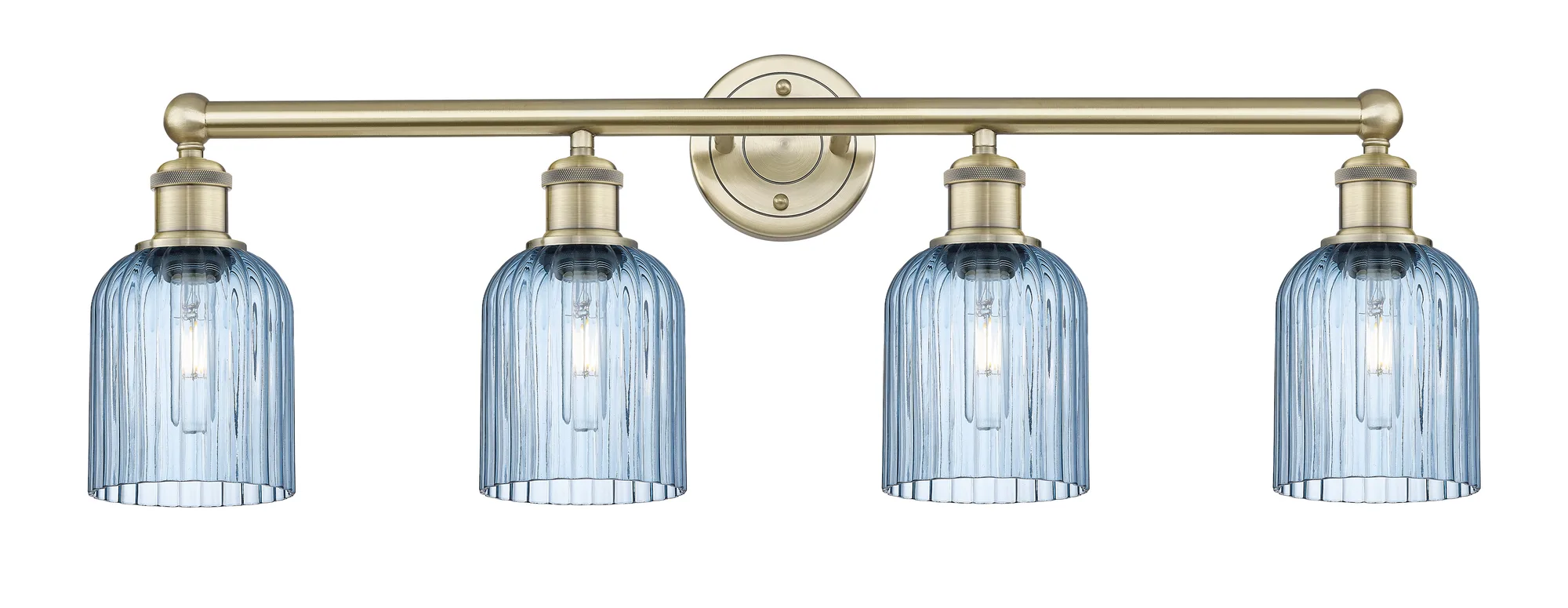 Bridal Veil - Antique Brass - Bath Vanity Light