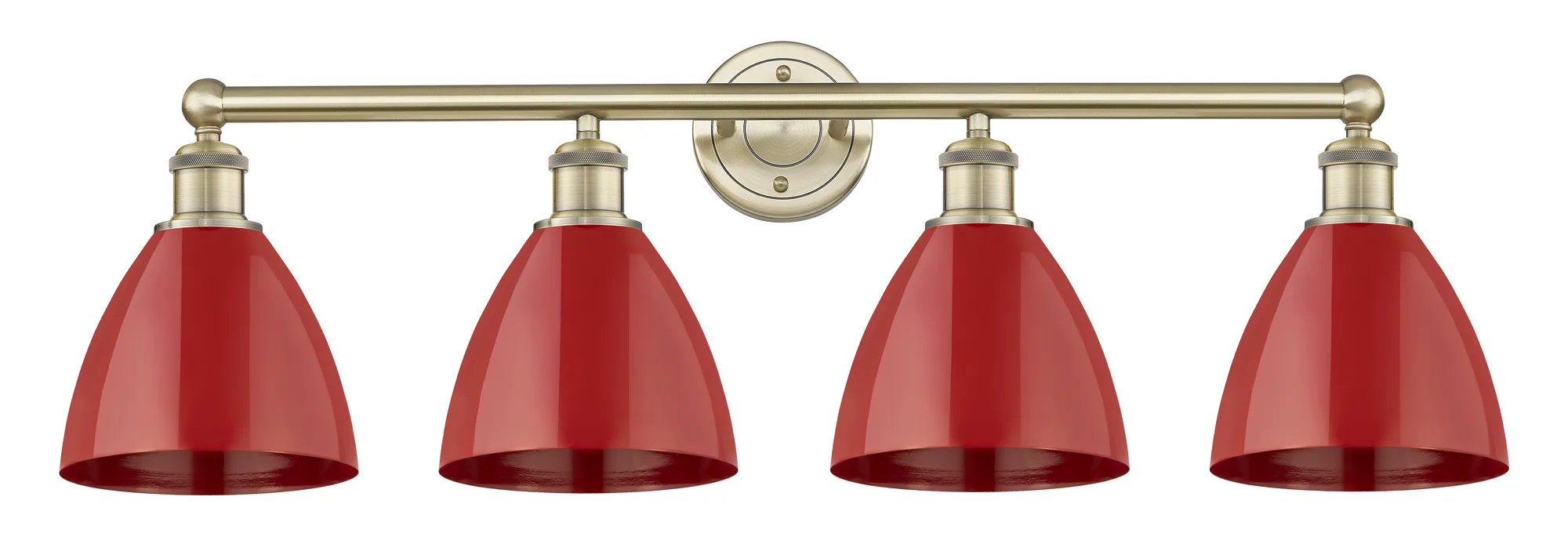 Plymouth - Antique Brass - Bath Vanity Light