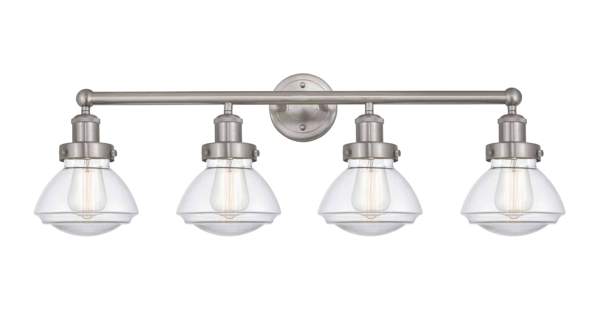 Olean - Brushed Satin Nickel - Bath Vanity Light