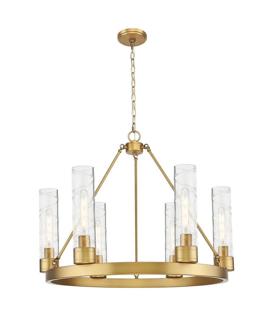Boreas - Brushed Brass - Chandelier - Image 1