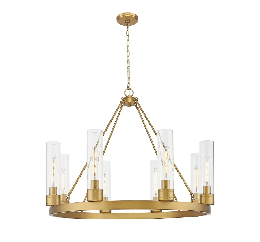 Boreas - Brushed Brass - Chandelier - Image 1