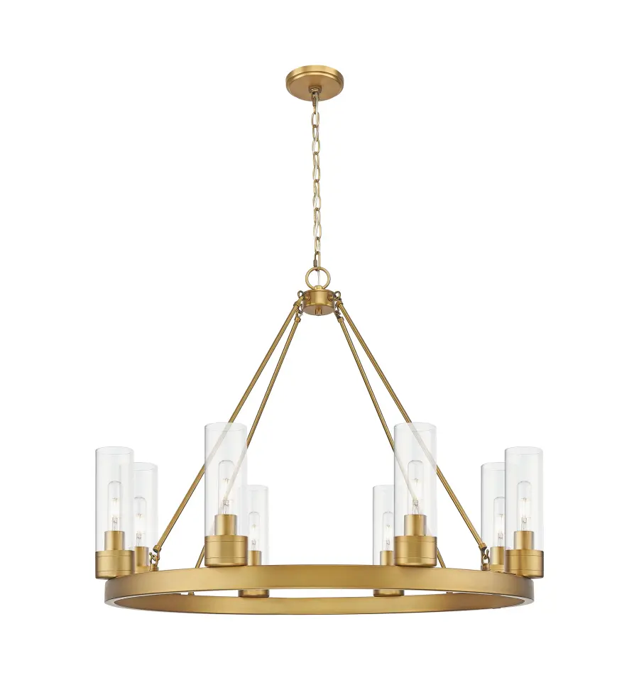 Boreas - Brushed Brass - Chandelier - Image 1