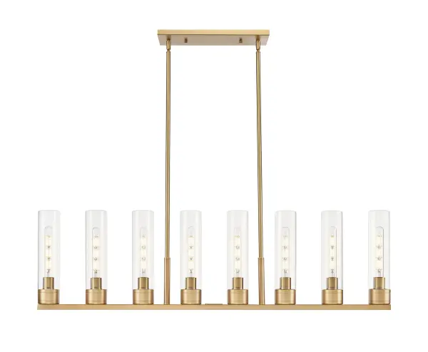 Boreas - Brushed Brass - Linear Pendant - Image 1