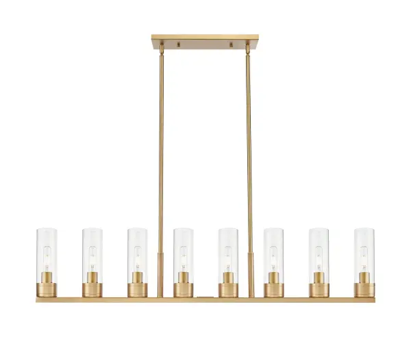 Boreas - Brushed Brass - Linear Pendant - Image 1