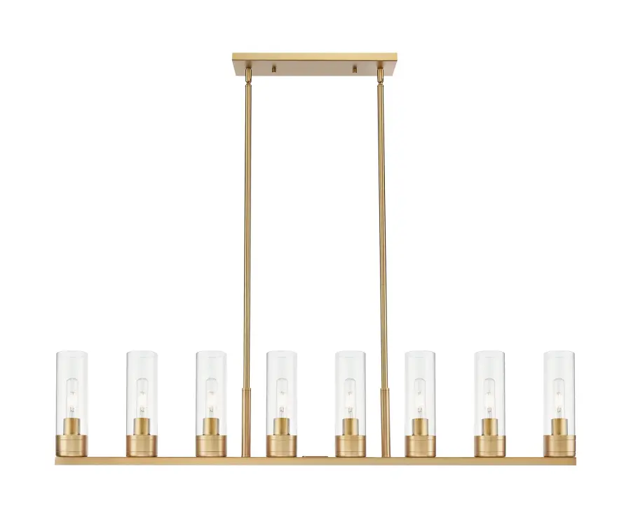 Boreas - Brushed Brass - Linear Pendant - Image 1