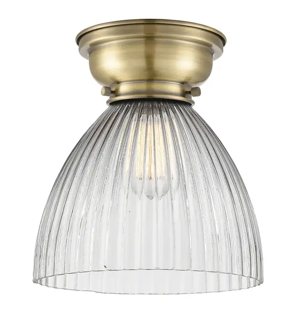 Classic doesn't have to always mean simple. The Franklin Restoration fixture boasts a smooth, flattering design that fits well in almost any setting it's placed in. With an array of finishes and shades available, it makes a wonderful staple for the home.