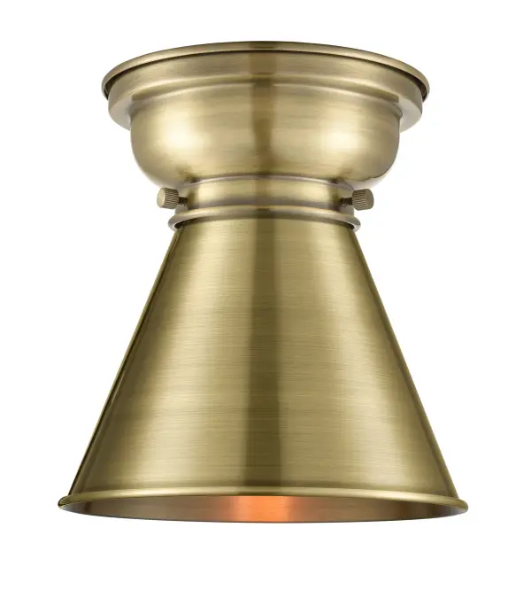 Classic doesn't have to always mean simple. The Franklin Restoration fixture boasts a smooth, flattering design that fits well in almost any setting it's placed in. With an array of finishes and shades available, it makes a wonderful staple for the home.